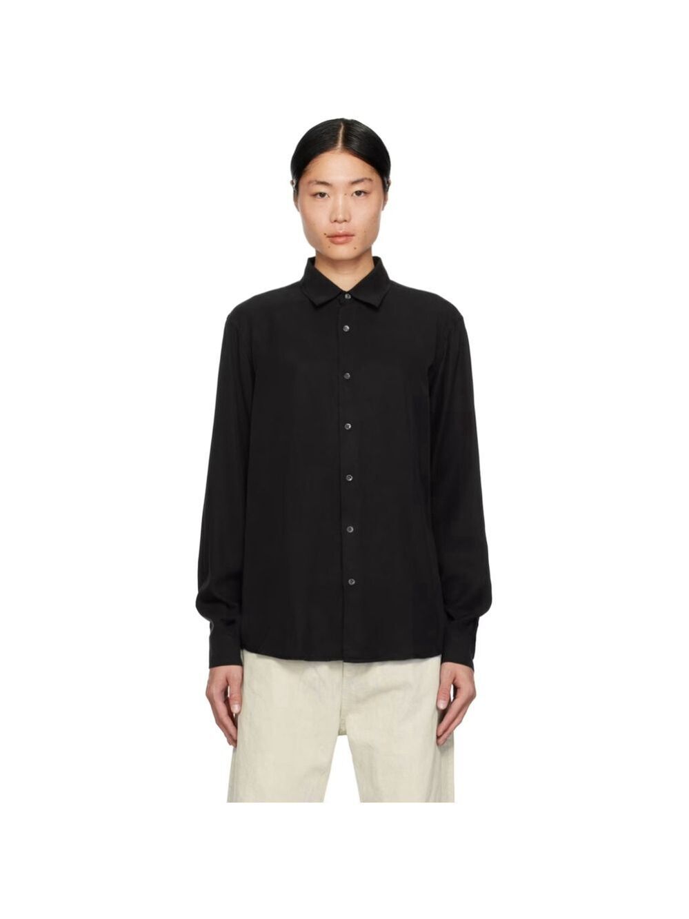 HOPE Stockholm Black Air Clean Shirt US Size 2 - Hope Size Man 42 / Women 34